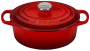 Le Creuset Signature Cast Iron Oval Ovens - Cerise