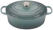 Le Creuset Signature Cast Iron 6.75 qt. Oval Oven - Sea Salt