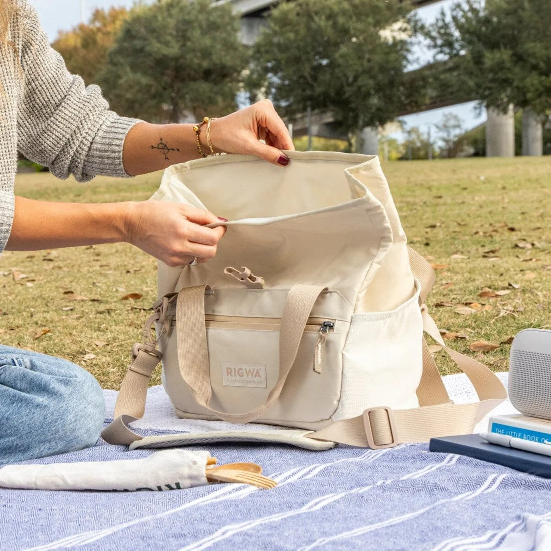 Rigwa Tote Day Cooler - Sand
