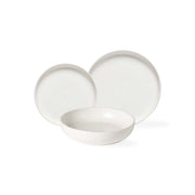 Casafina Pacifica 12 Piece Dinnerware Set with Pasta Bowl - Salt