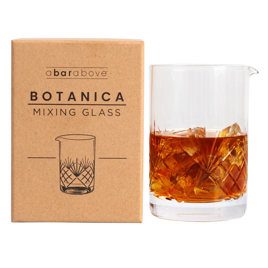 A Bar Above Botanica Mixing Glass - 18 oz.