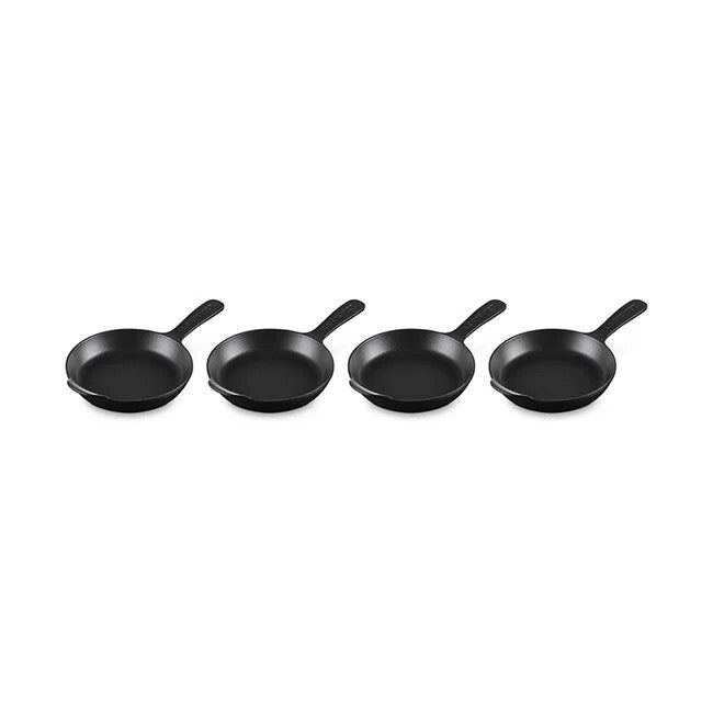 Le Creuset Gourmand Collection Mini Skillets - Set of 4