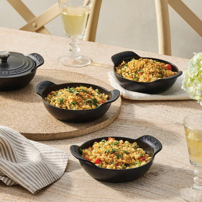 Le Creuset Gourmand Collection Mini Braisers with Lid - Set of 4