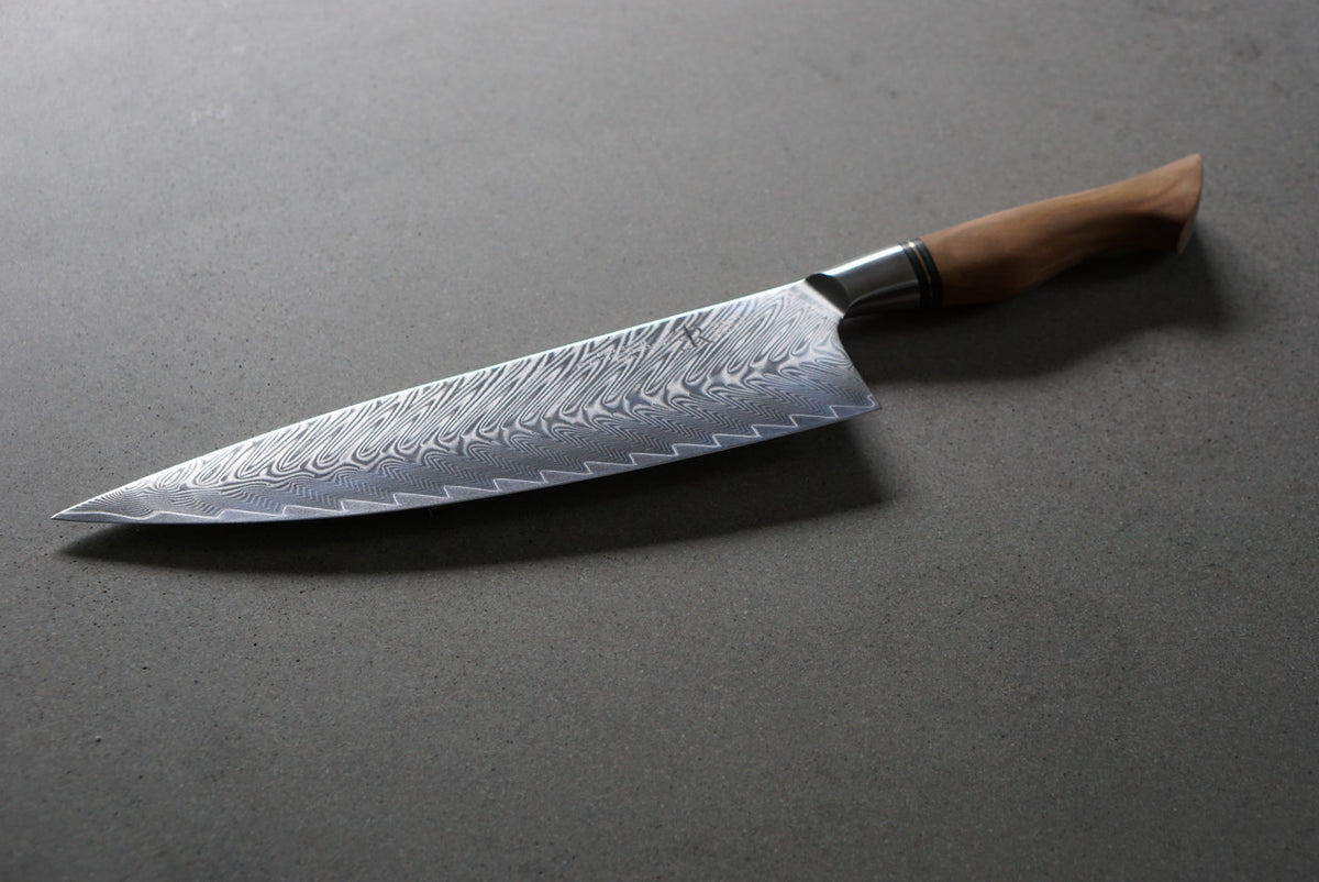 Ryda ST650 Damascus 10 inch Chef's Knife