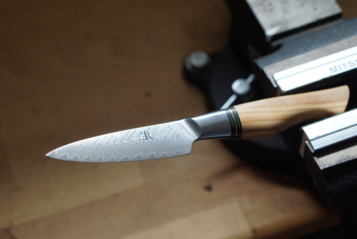 Ryda ST650 Damascus 3.5 inch Paring Knife