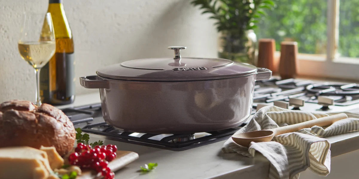 Staub 6.25 qt. Wide Oval Dutch Ovens