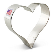 Ann Clark Cookie Cutter - Teardrop Heart 3 ⅝”