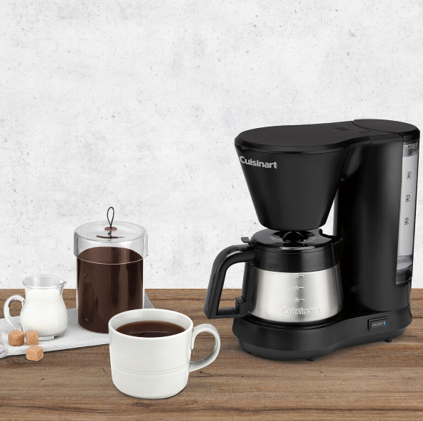 Cuisinart 5-Cup Coffee Maker with Stainless Steel Carafe