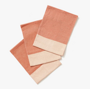 Hedley & Bennett Kitchen Towels - Set of 3 in Paprika
