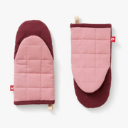 Hedley & Bennett Oven Mitts - Set of 2 in Rhubarb