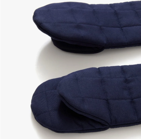 Hedley & Bennett Oven Mitts - Set of 2 in Blueberry