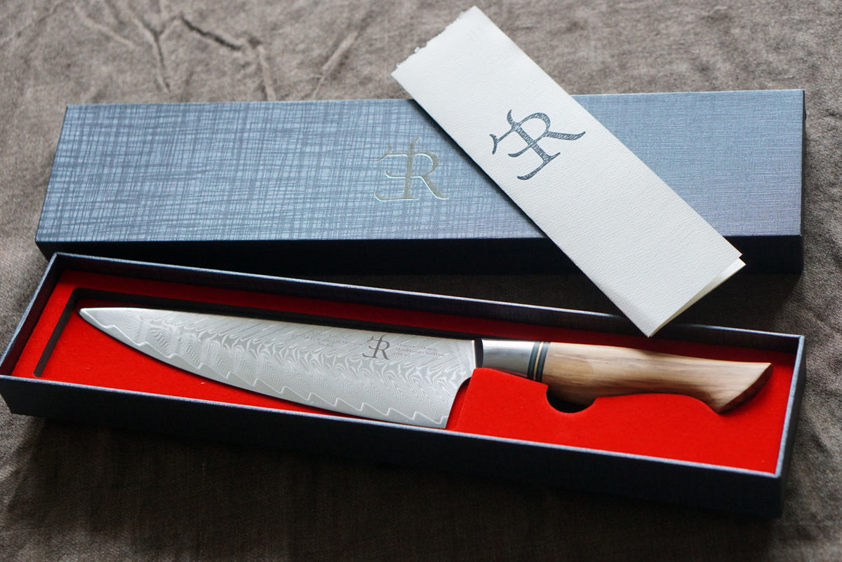 Ryda ST650 Damascus 8 inch Chef's Knife