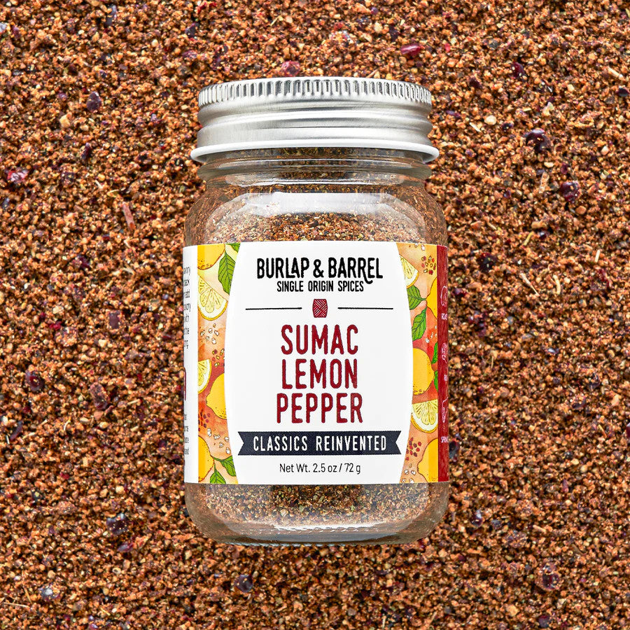 Burlap and Barrel Sumac Lemon Pepper