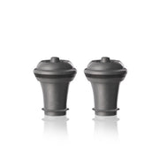 Vacu Vin Grey Wine Stoppers - Set of 2
