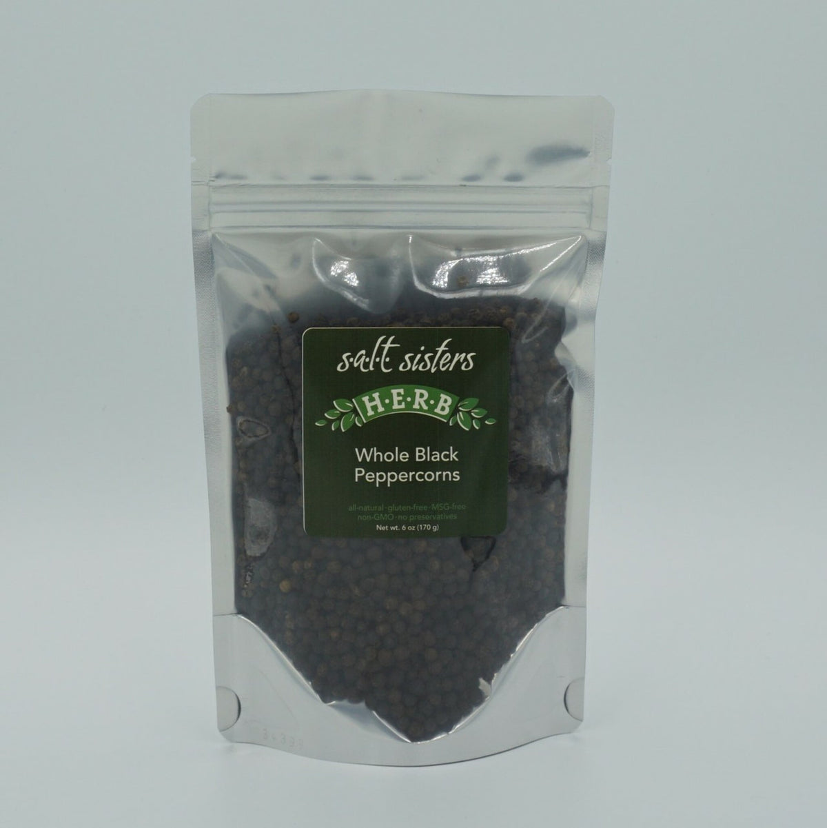 s.a.l.t. sisters Whole Black Peppercorns