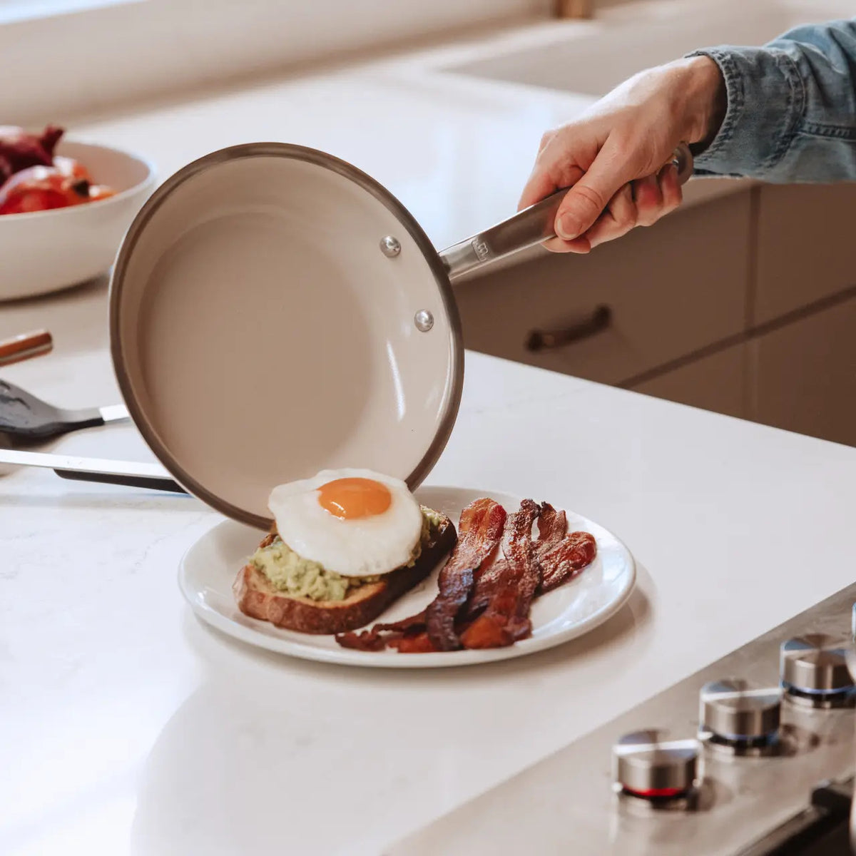 Made In CeramiClad Nonstick Fry Pans