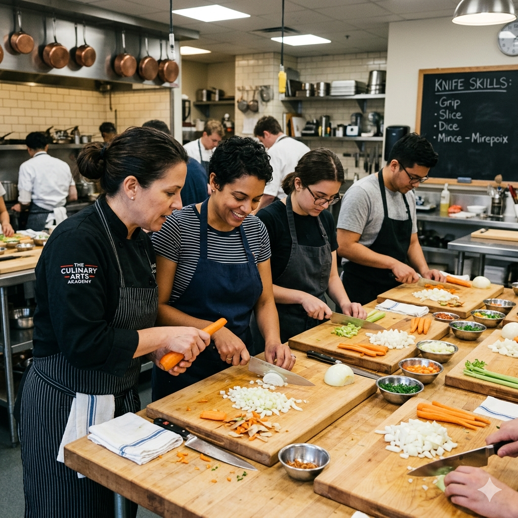 OCT 11 2026 4:00PM: Knife Skills 101 - Hands On