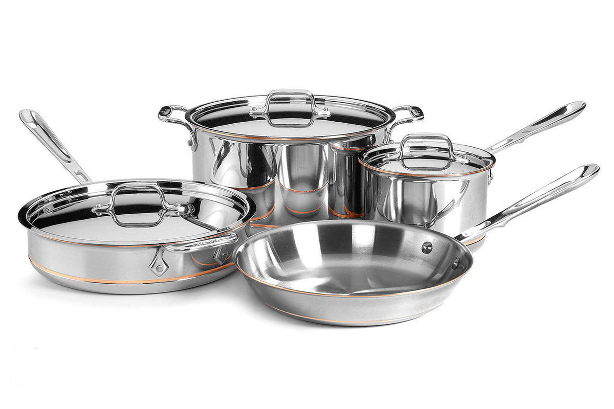 All-Clad Copper Core 7-Piece Cookware Set