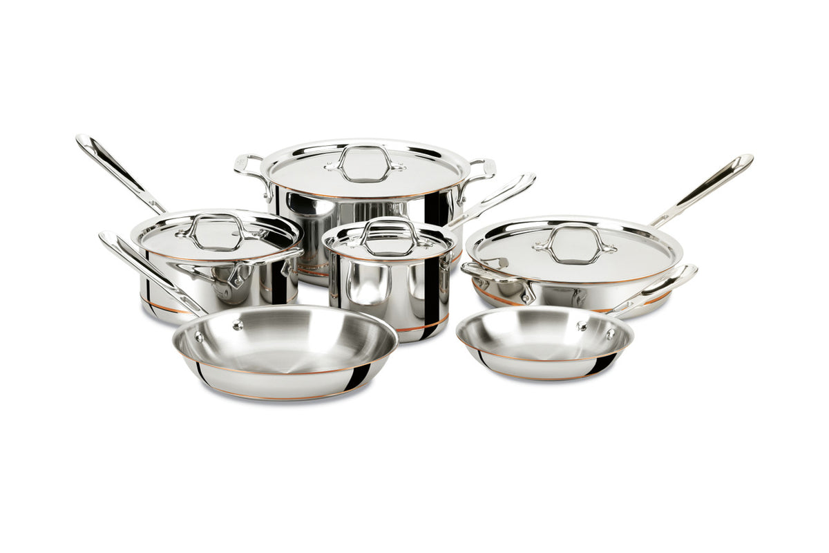 All-Clad Copper Core 10-Piece Cookware Set
