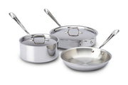 All-Clad d3 Stainless 5-Piece Starter Cookware Set