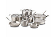 All-Clad d5 Brushed Stainless 14-Piece Cookware Set