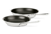 All-Clad D3 Nonstick 2-Piece 8 & 10 inch Fry Pan Set