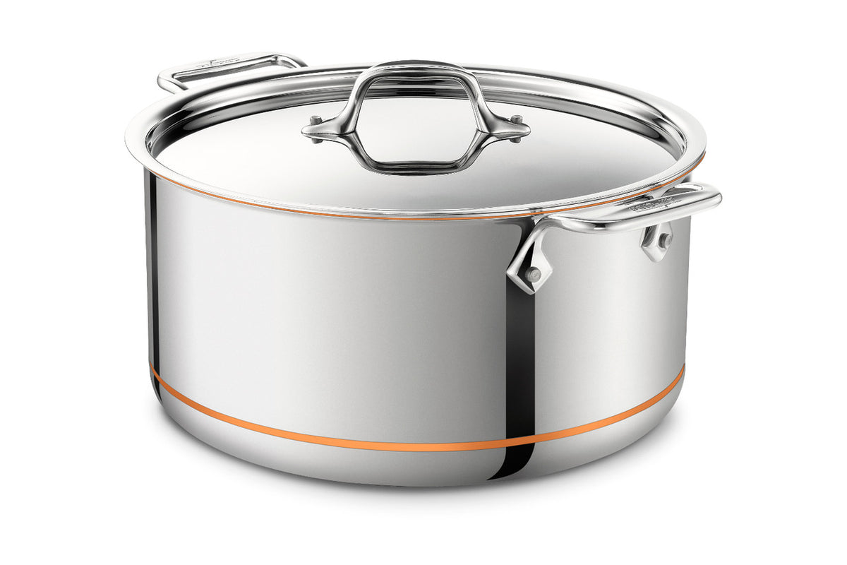 All-Clad Copper Core 8 Quart Stock Pot with Lid