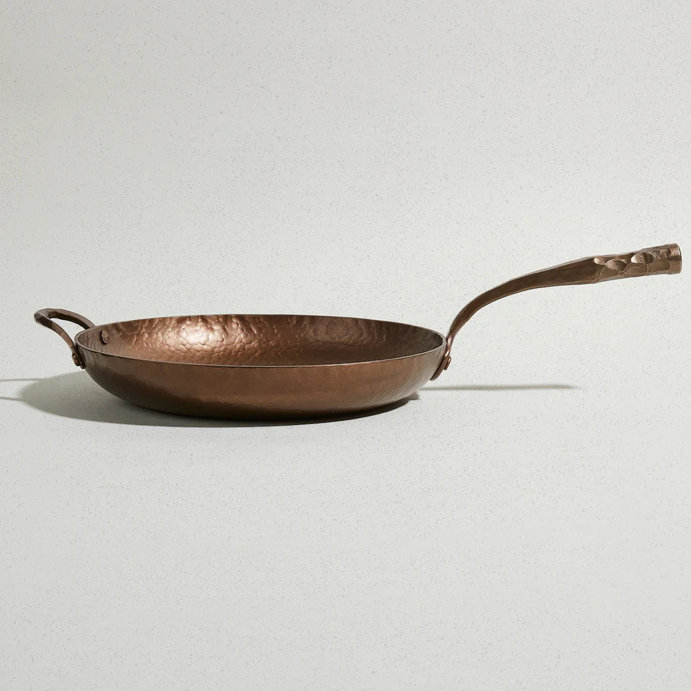 Smithey Carbon Steel 12 inch Deep Farmhouse Skillet