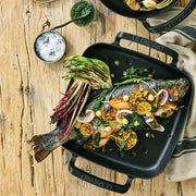 Le Creuset Alpine Outdoor Collection 12 inch Square Grill Basket
