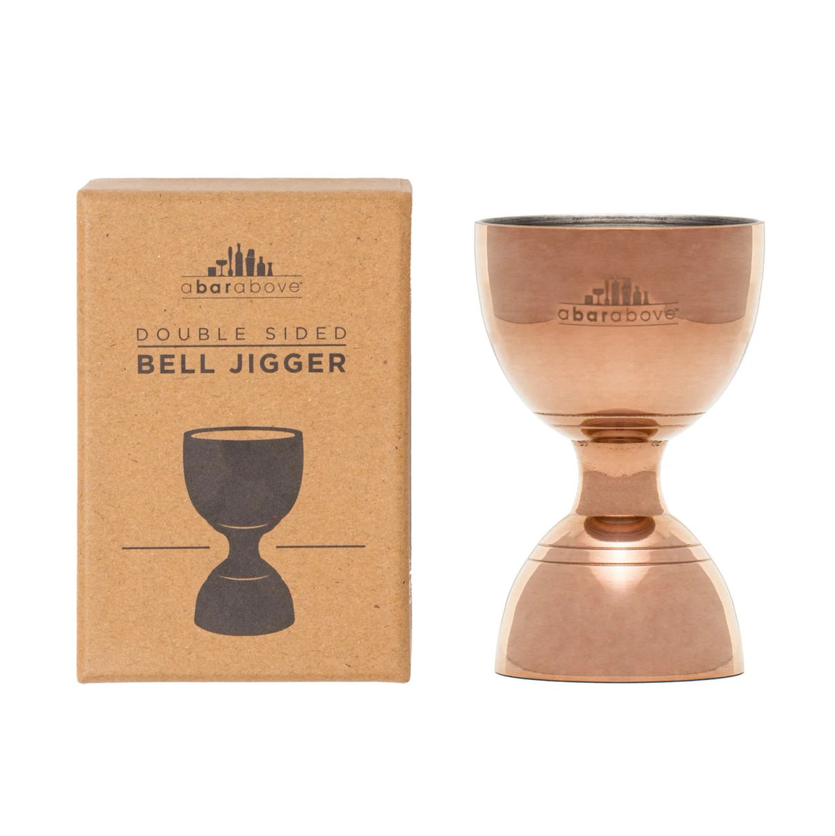 A Bar Above Bell Jigger - Antique Copper