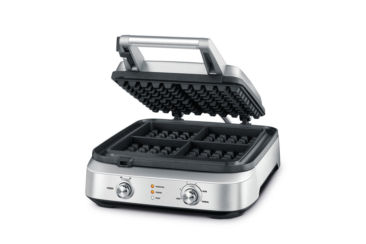 Breville the Smart Waffle 4 Slice Waffle Maker