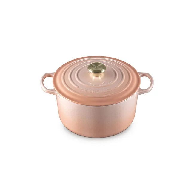 Le Creuset Signature 6.5QT Round Deep Oven - Peche
