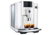 Jura E4 Automatic Coffee Machine - Piano White