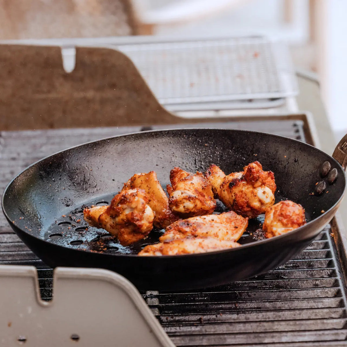 Made In 12" Carbon Steel Grill Frying Pan