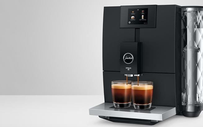 Jura ENA 8 Automatic Coffee Machine - Metropolitan Black