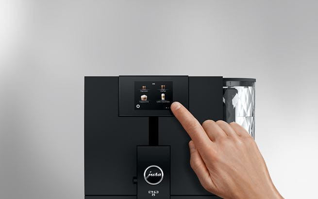 Jura ENA 8 Automatic Coffee Machine - Metropolitan Black