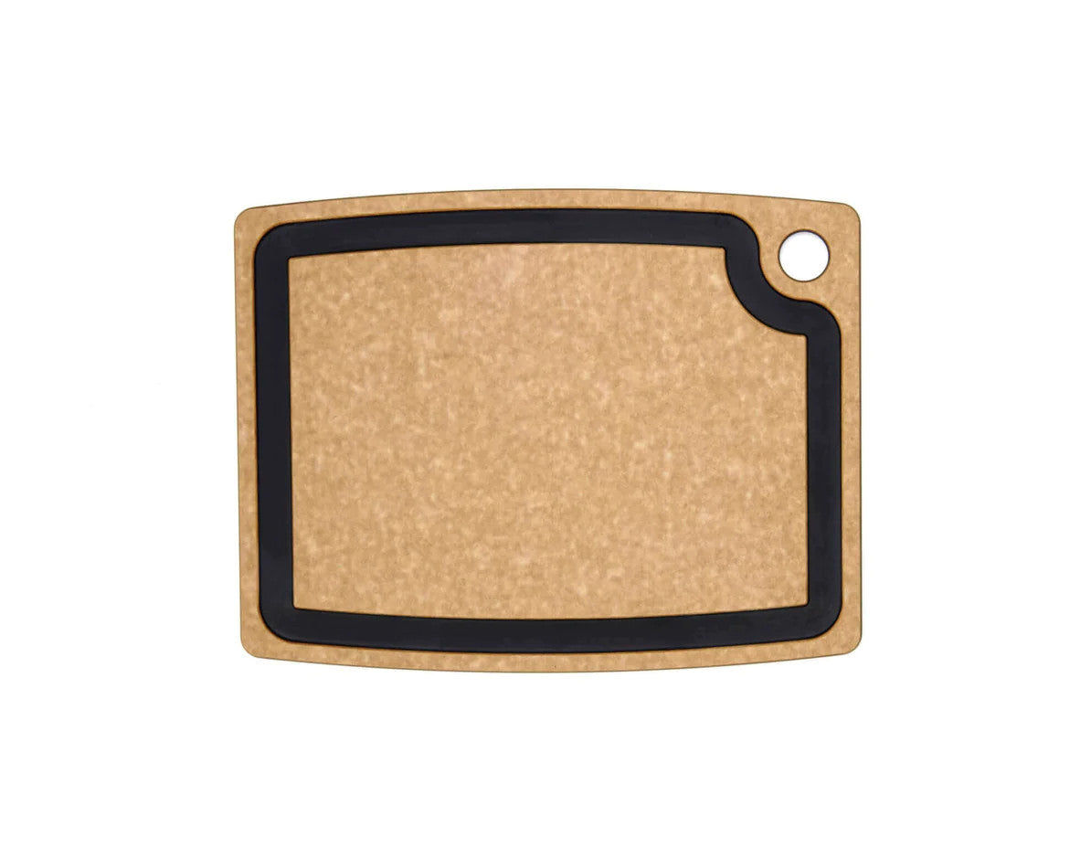 Epicurean Gourmet Series 15"x11" Natural Cutting Board with Black Groove