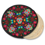 Prepara Day of the Dead Fabric Tortilla Warmer