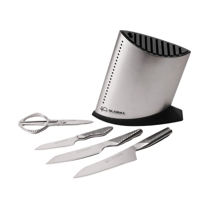 Global 40th Anniversary 5-Piece Knife Block Set