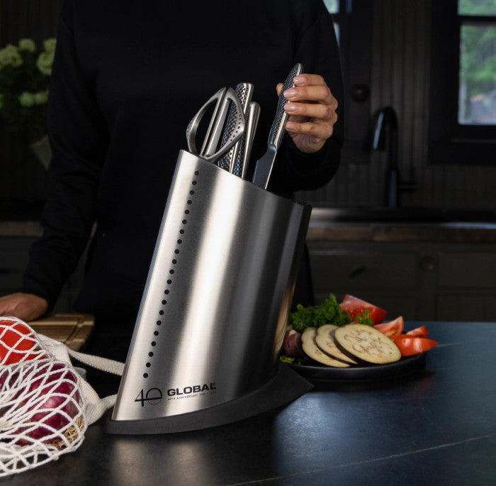 Global 40th Anniversary 5-Piece Knife Block Set