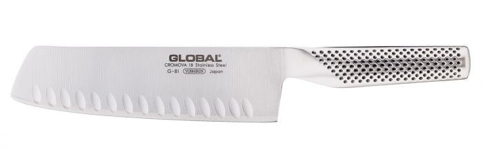 Global Classic 7 inch Hollow Ground Vegetable Knife