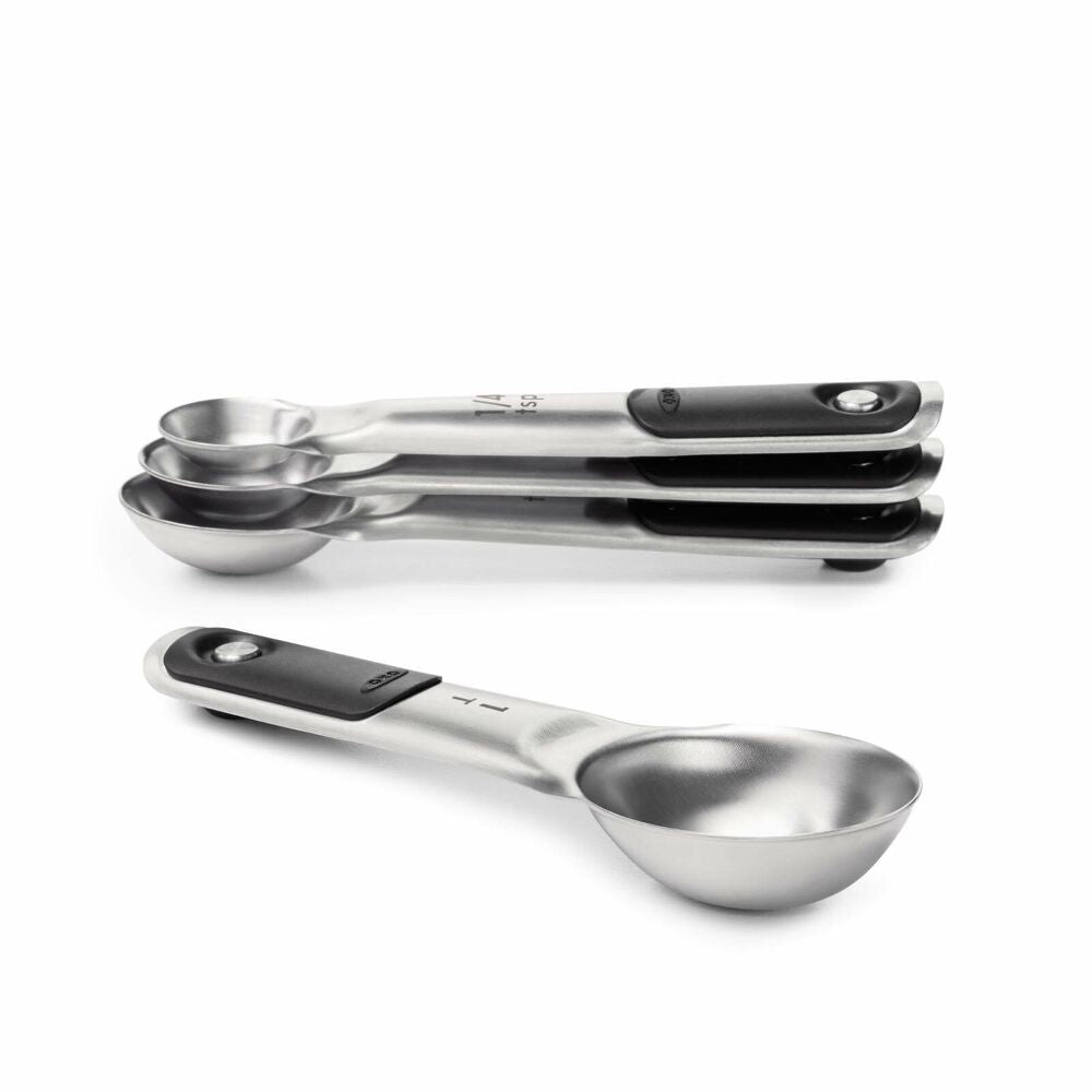 OXO Stainless Steel 8 Piece Measuring Cups & Spoons Set