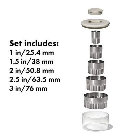 OXO Double-Sided Cookie and Biscuit Cutter Set