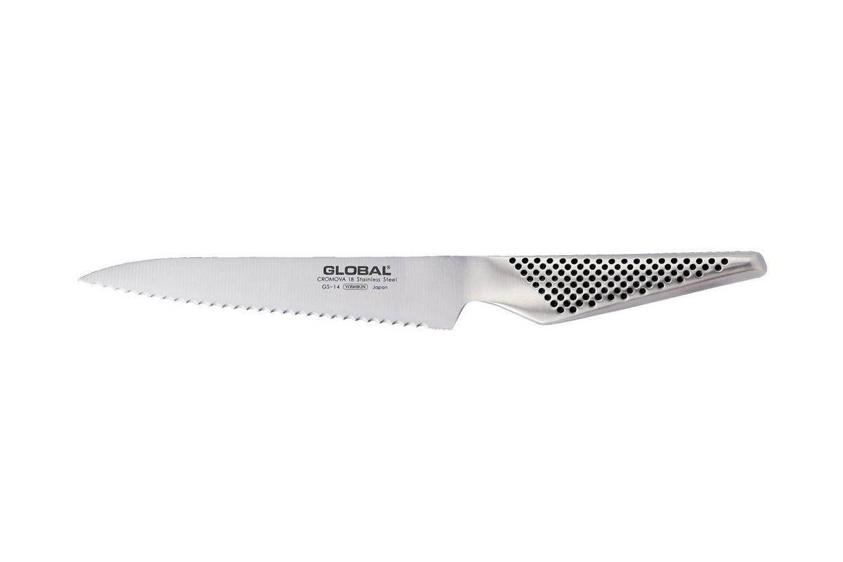 Global Classic 6 Inch Serrated Utility Knife