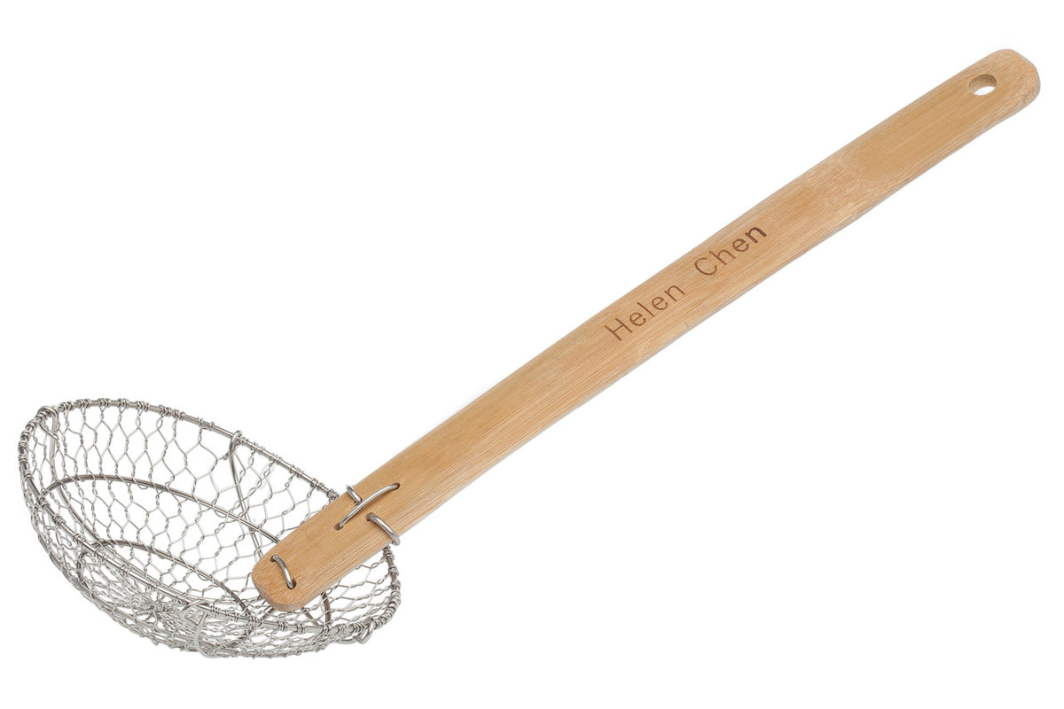 Helen Chen Spider Skimmer with Bamboo Handle