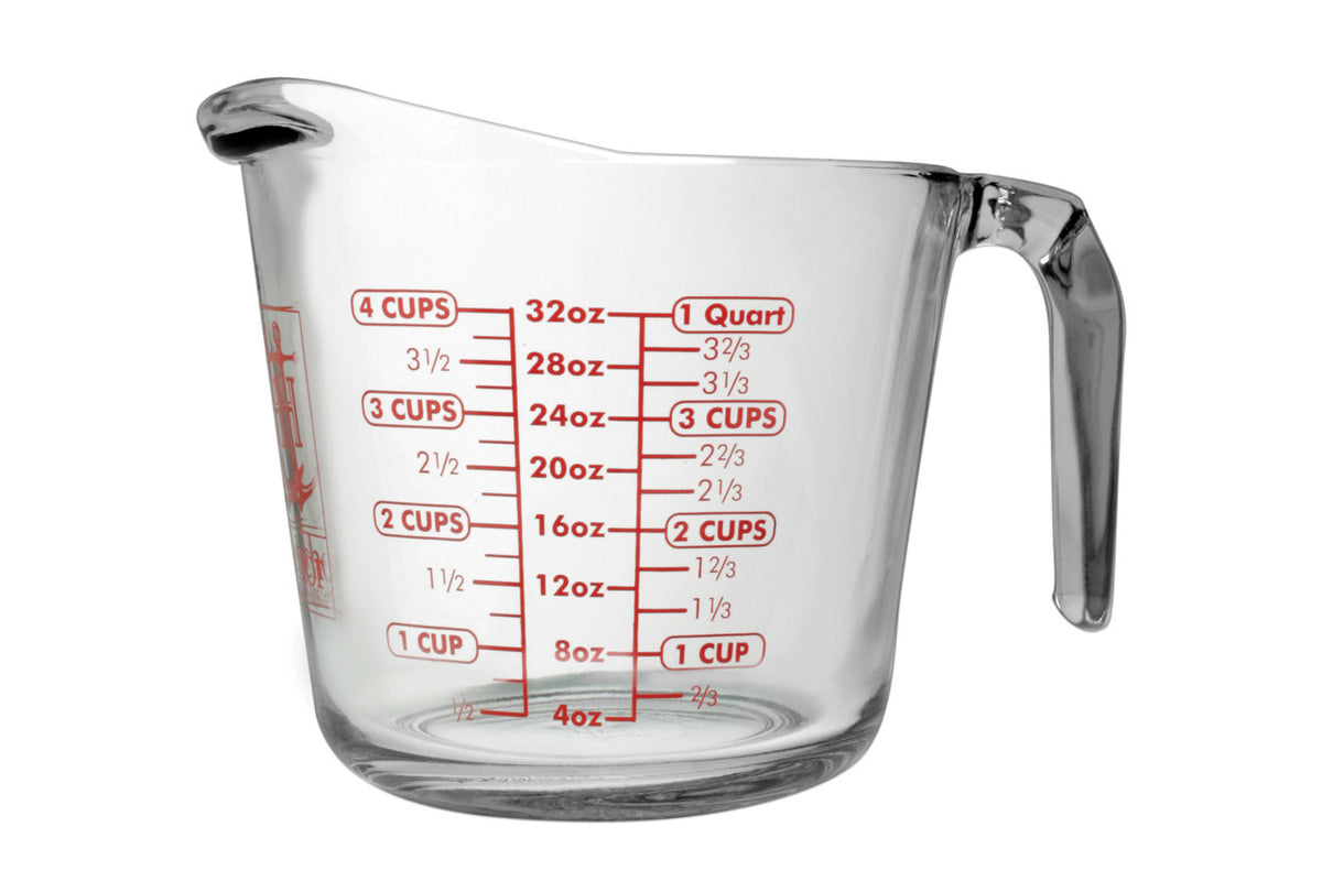 Harold Import Anchor Glass Measuring Cups