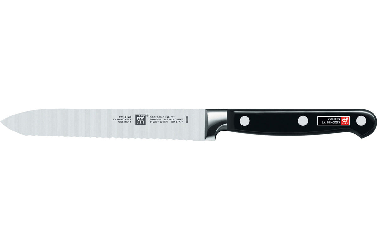 ZWILLING Pro S 5 Inch Serrated Utility Knife