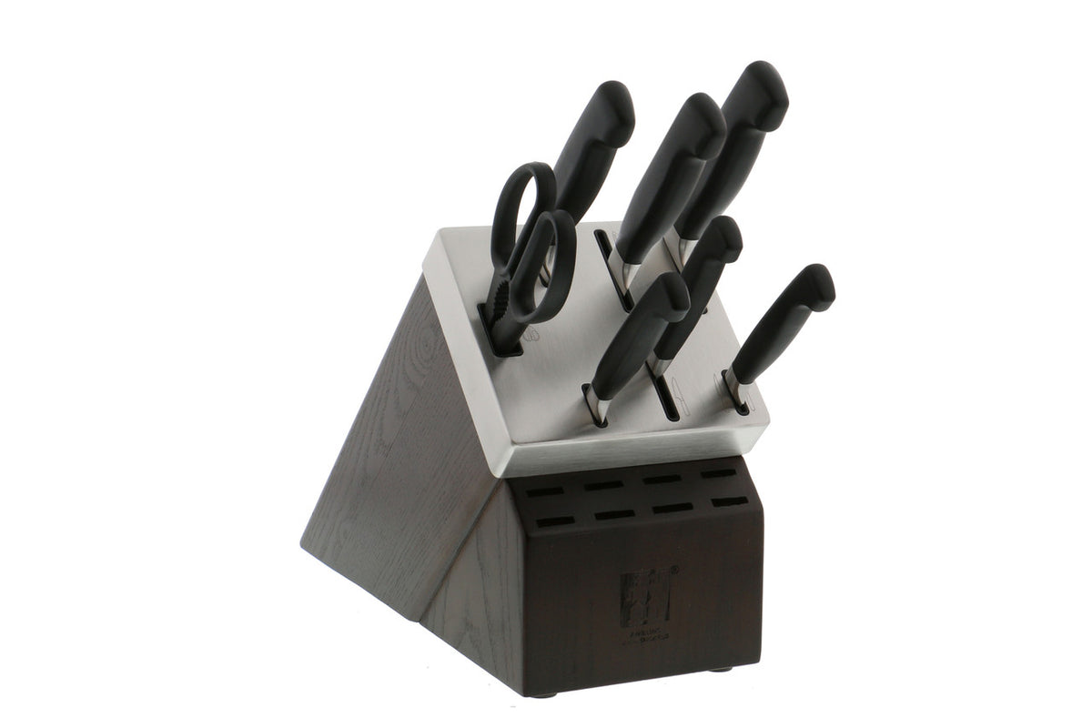 ZWILLING Four Star 8-Piece Self Sharpening Knfe Block Set