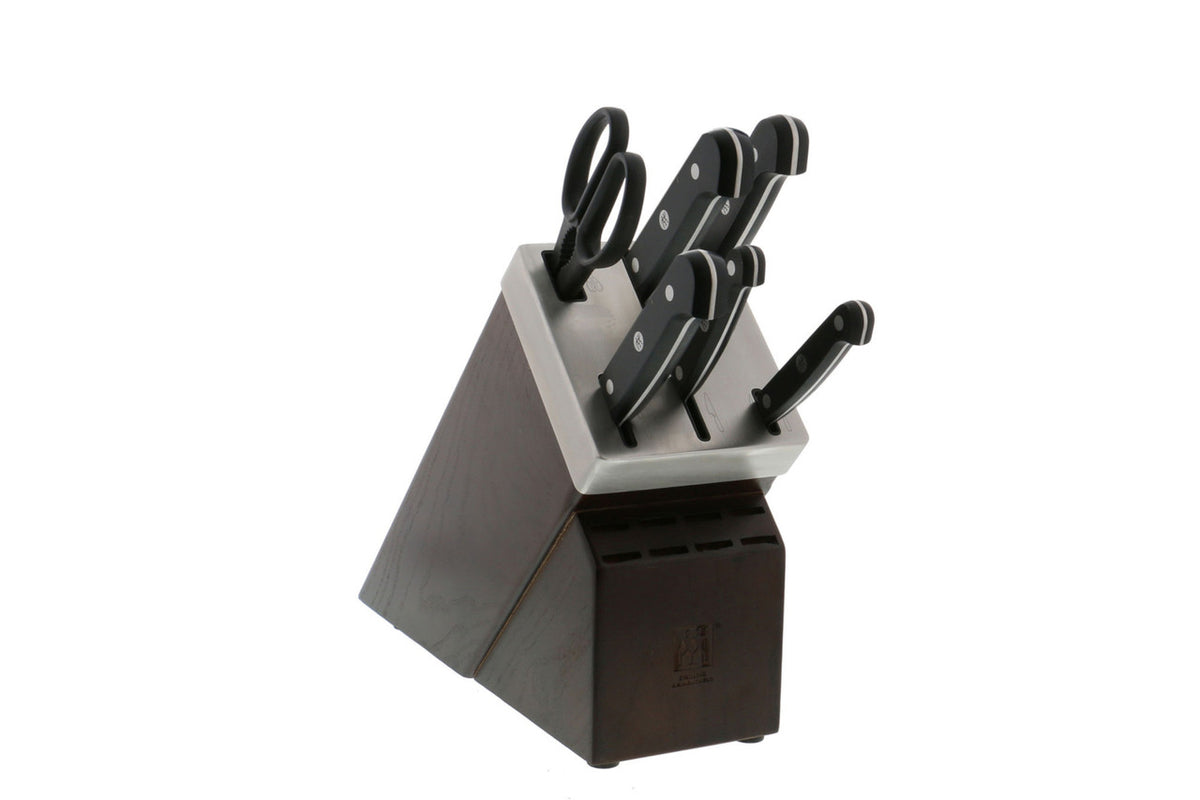 ZWILLING Gourmet 7-Piece Self Sharpening Knife Block Set