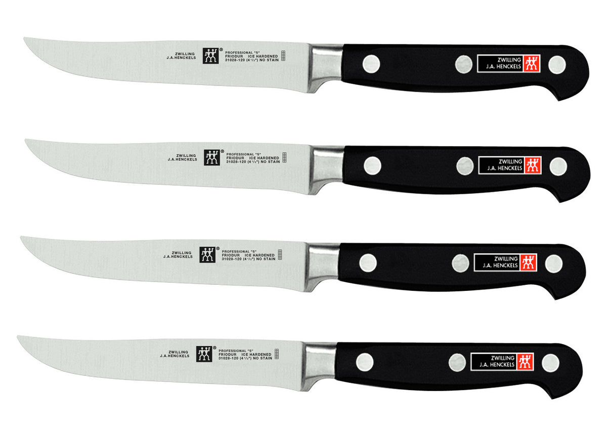 ZWILLING Pro S 4-Piece Steak Knife Set